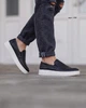 Сліпони NS Slipones Classic 41 (26-26.5см) Leather Black White (арт 1380) - зображення 2