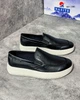 Сліпони NS Slipones Classic 41 (26-26.5см) Leather Black White (арт 1380) - зображення 8
