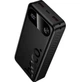 Power Bank павербанк Hoco J154A портативна швидка зарядка 20000 mAh 3 порта USB Type-C USB-A LED-дисплей 22,5 Вт Чорний - зображення 1