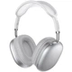 Беспроводные накладные наушники Borofone BO36 Tone, Bluetooth 6.0, до 30 часов работы, мощные басы, аккумулятор 300 mAh Silver - изображение 1