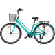 Велосипед SPARK CITY BELLE 28`` ал18`` жв v-brake с корзиной бирюзовый - изображение 4