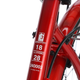 Велосипед SPARK CITY BELLE 28`` ал18`` жв v-brake с корзиной красный - изображение 5