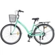 Велосипед SPARK CITY REINE 28`` ал18`` жв v-brake с корзиной мятный - изображение 4