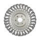 Щетка дисковая MASTERTOOL из плетеной проволоки 150х22.2 мм 19-9015 - изображение 2