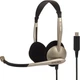 Słuchawki Koss CS100 BX V2 On-Ear Wired Microphone Gold Black (194811) - obraz 1