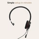 Навушники Jabra Evolve 20 SE Mono (JABEV20EUM) - зображення 4
