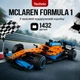 Конструктор машина Техник McLaren Formula 1 детский конструктор для мальчиков гоночный болид Формулы 1 McLaren для сборки для взрослых и детей большой коллекционный развивающий набор подарок на день рождения 1432 детали - изображение 1