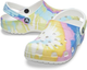 Жіночі крокси класік Crocs Classic Tie Dye Graphic Clog White/Multi (37-38, різнокольоровий) - изображение 1