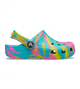 Жіночі крокси класік Crocs Classic Marbled Clog Blue/Multi (34/35, синій) - зображення 2