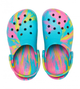 Жіночі крокси класік Crocs Classic Marbled Clog Blue/Multi (34/35, синій) - зображення 3