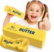 Сквіш антистрес Масло Butter ароматизований 13 см | Squishy Вершкове Масло, м'яка іграшка-антистрес з запахом, slow rise, в асортименті (COPY) (COPY) - зображення 1