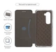 Чехол-книжка для Infinix Hot 50 Pro Plus 4G, G-Case, синий, кожаный чехол-книга из экокожи (PU) и TPU, с магнитом, с подставкой и вместительным кардхолдером, противоударный, защита всего корпуса, ArmorStandart (ARM92152) - изображение 3