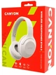 Наушники Canyon BTHS-3, Beige, беспроводные (CNS-CBTHS3BE) - изображение 5