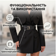 Ремень женский из экокожи всесезонный черный 90х6 см, пояс корсетного типа в корейском стиле для платья из износостойкого PU - изображение 3
