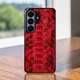 Накладка SkinBacker Python Scales для Samsung Galaxy S26 Ultra Красный (80679) - изображение 2