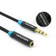 Кабель Vention 3.5 мм - 3.5 мм (M/F), 5 м, Black (VAB-B06-B500-M) - зображення 6