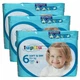 Підгузки памперси Lupilu Soft & Dry Розмір 6 (15+ кг) 111 шт набір 3 упаковки по 37 шт - изображение 1