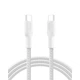 Кабель Belkin USB-C - USB-C (M/M), 2 м, 240Вт, White (CAB025HQ2MWH) - изображение 1