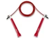 Скоростная скакалка ProDobro Speed Cable Rope 3 м сталь, ПВХ, красная - изображение 1