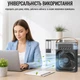 Портативный вентилятор, кондиционер с водяным охлаждением Air Cooler Fan 4 в 1 (580 AC) Черный - изображение 9
