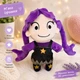 Мягкая игрушка Лили Лав Брейдс из Поппи Плейтайм 5 Lily Love braids Poppy Playtime 25 см - изображение 2
