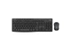 Комплект бездротовий Logitech MK370 Wireless/Bluetooth Black - зображення 1