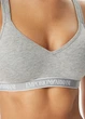 Женский серый бюстгальтер EA7 underwear L (EW000447AF19026O8002-L) - изображение 4