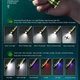 Фонарь ручной YEMAO YM-M46, XPG+11SMD, красный лазер, белый, красный, синий, УФ свет, АКБ14500/1xAA, ЗУ Type-C, магнит, открывалка - изображение 9