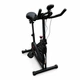 Велотренажер механический домашний Spin Bike с LCD-дисплеем Черный - изображение 3
