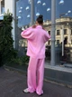 Женский костюм шелковый розовый 42-44 р4955.9082 - изображение 3