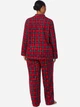 Пижама (рубашка + штаны) женская Ralph Lauren 408613068 S Красная (1160101108) - изображение 2