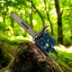 Цепная бензопила 8000 об/мин 5.9 кВт с двумя шинами и цепями Boxer BX-102 - изображение 2