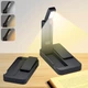 Портативная лампа-закладка для чтения книг на зажиме с USB-зарядкой Светодиодная Универсальная Черная - изображение 6