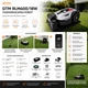 Газонокосарка-робот GTM RLM600/18W 600 кв.м із зарядною станцією та комплектом для встановлення - изображение 2