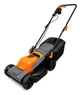 Газонокосарка електрична GTM LM-C3216A 230В 1200Вт ширина скошування 32см висота скошування 20-60мм травозбірник 30л - изображение 1