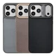 Чохол Premium Kajsa Glamorous Collection Straw Mat Pattern with MagSafe для iPhone 17 Pro Max Mix B-Ring - изображение 2