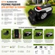 Газонокосарка-робот GTM RLM800/18V 600 кв.м із зарядною станцією та комплектом для встановлення - изображение 2