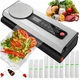 Вакуумный упаковщик с весами 120 Вт для дома 9 рулонов фольги и 5 пакетов Malatec FK-0850 - изображение 2