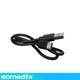 Мини массажный пистолет 5 режимов для тела и спины аккумуляторный USB черный Isomedix FK-2076 - изображение 4