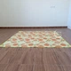 Пляжный коврик водонепроницаемый 147x147 см, складной с влагостойкой подкладкой, для отдыха на природе, пляже, пикника Лимон, MXL-147-LemonYellow/Lemon - изображение 6