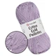 YarnArt Cotton Gold Paillettes, Сирень №7116 – хлопковая пряжа с пайеткой для вязания спицами и крючком, 50 г/140 м, 82% хлопок / 18% полиэстер - изображение 1