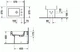 Підлогове біде DURAVIT VERO, окремостоячий, прямокутна - изображение 2