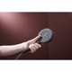 Лійка для душу HANSGROHE RAINDANCE ALIVE 24500670, чорний/матовий, кругла - изображение 5