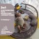 Розвиваючий килимок з мелодіями та проектором Chicco First Dreams Enjoy Colours 3 в 1 Бежевий (8058664112524) - зображення 9