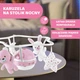 Карусель на ліжечко Chicco First Dream 3 в 1 Веселка Рожева (8058664153268) - зображення 16
