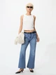 Джинсы Клеш женские Uniqlo 216931057 25 Синие (1160020172) - изображение 2