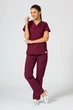 Женский медицинский костюм STUGA MEDICAL «София» бордовый (77003017700302) L - изображение 1