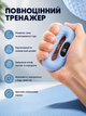 Эспандер кистевой тренажер для рук силиконовый со счетчиком силовой эспандер кольцо для кисти - изображение 2