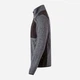 Толстовка на флисе, на молнии мужская Velilla 206008_08/00 L Grey/Black (8434455518414) - изображение 3