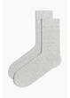 Шкарпетки H&M 271248899 40/42 Світло-сірий - изображение 1